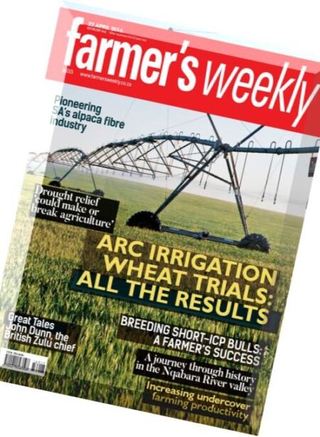 Farmer’s Weekly – 22 April 2016 Cover
