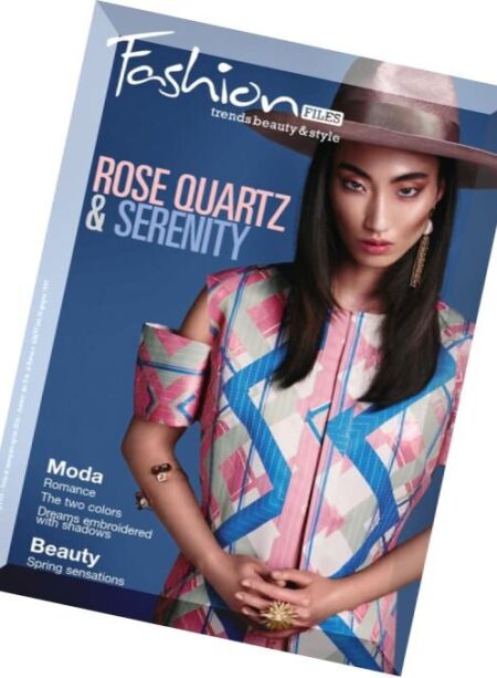Fashion Files – Spring 2016 Cover
