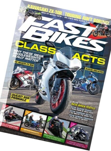 Fast Bikes – May 2016 Cover