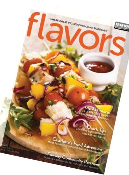 Flavors Magazine – Spring-Summer 2016 Cover