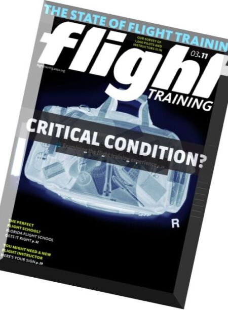 Flight Training – March 2011 Cover