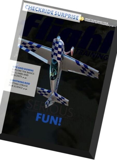 Flight Training – May 2016 Cover