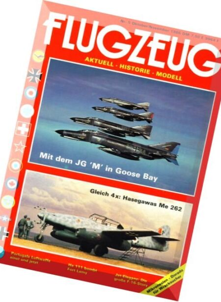 Flugzeug – 1986-05 Cover