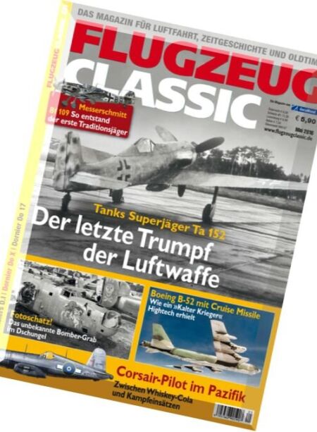 Flugzeug Classic – Mai 2016 Cover