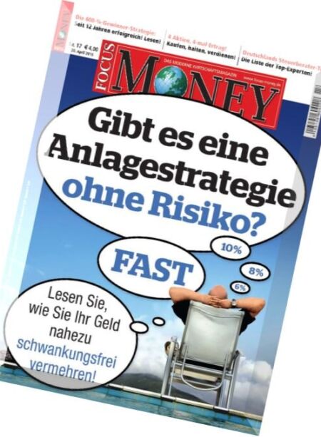 Focus Money – 20 April 2016 Cover