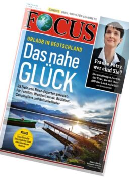 Focus Nachrichtenmagazin – N 12, 19 Marz 2016