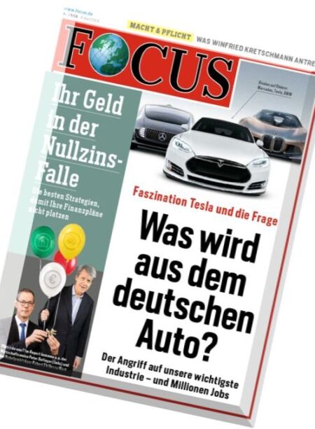 Focus – Nr.15, 9 April 2016 Cover