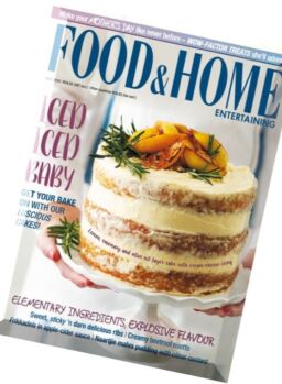 Food & Home Entertaining – May 2016