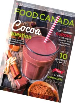 Food In Canada – May 2016