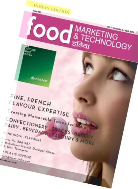 Food Marketing & Technology India – April 2016 Cover