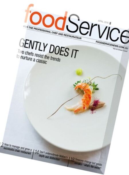 Food Service – April 2016 Cover