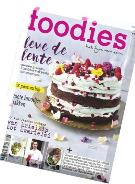 Foodies Nederland – Maart 2016 Cover
