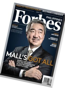 Forbes Philippines – April 2016