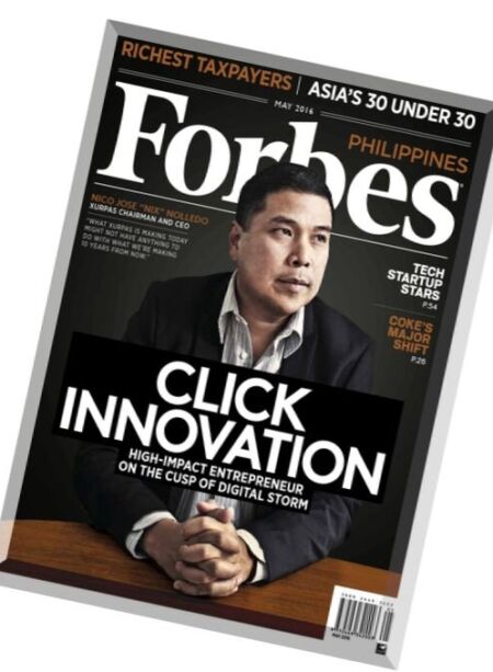 Forbes Philippines – May 2016 Cover