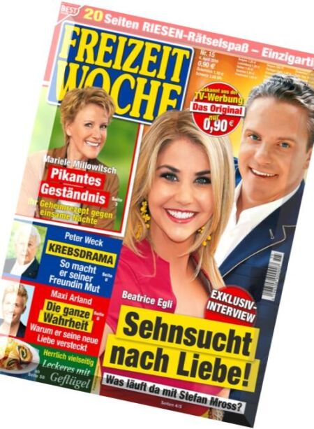 Freizeitwoche – Nr.15, 6 April 2016 Cover