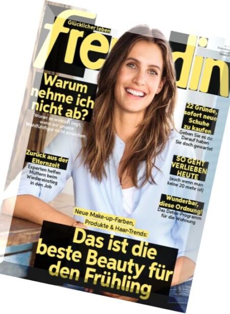 Freundin – 23 Marz 2016 Cover