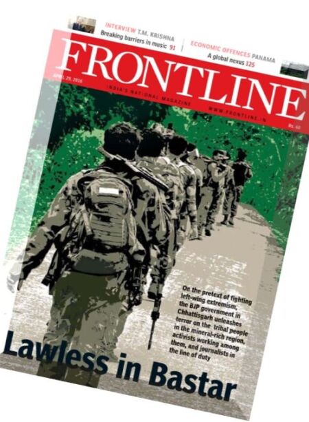 FRONTLINE – 29 April 2016 Cover