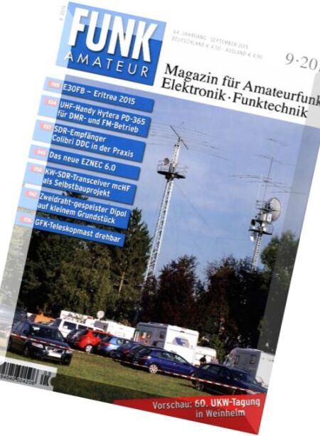 Funkamateur – September 2015 Cover