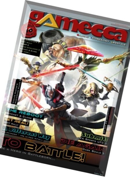 Gamecca Magazine – May 2016 Cover