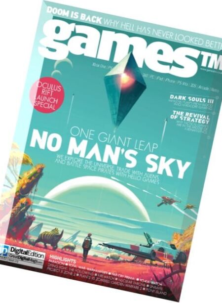gamesTM – Issue 172, 2016 Cover