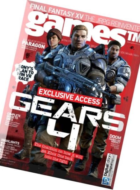 gamesTM – Issue 173, 2016 Cover