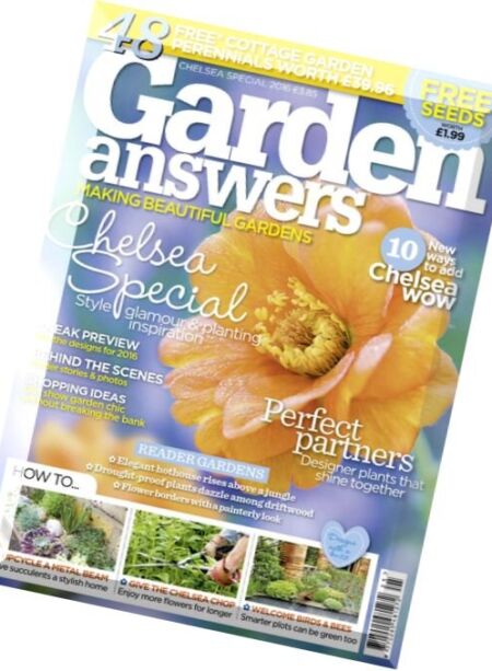Garden Answers – Chelsea Flower Show Special 2016 Cover