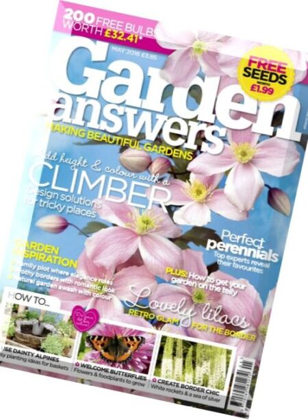 Garden Answers – May 2016 Cover