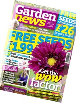 Garden News – 2 April 2016