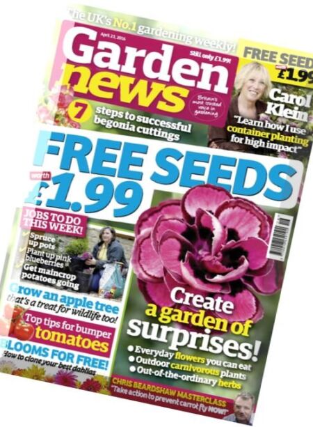 Garden News – 23 April 2016 Cover