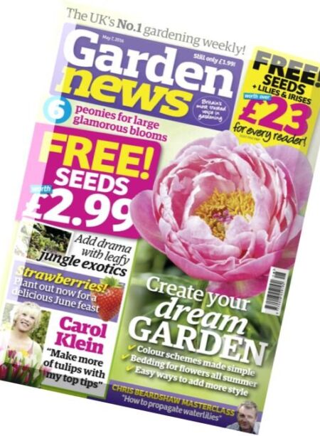 Garden News – 7 May 2016 Cover