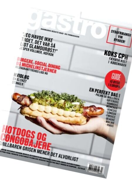Gastro – April 2016 Cover