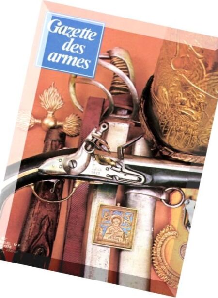 Gazette des Armes – 1978-05 (60) Cover