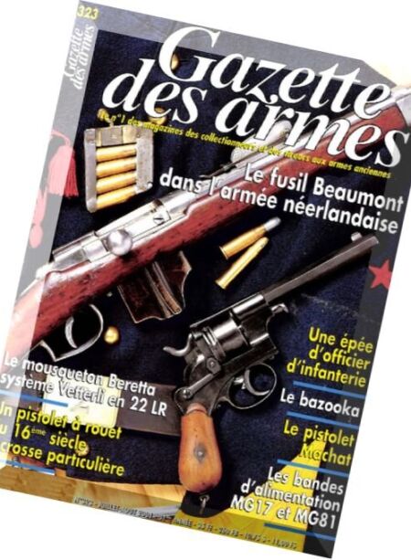 Gazette des Armes – 2001-07-08 (323) Cover