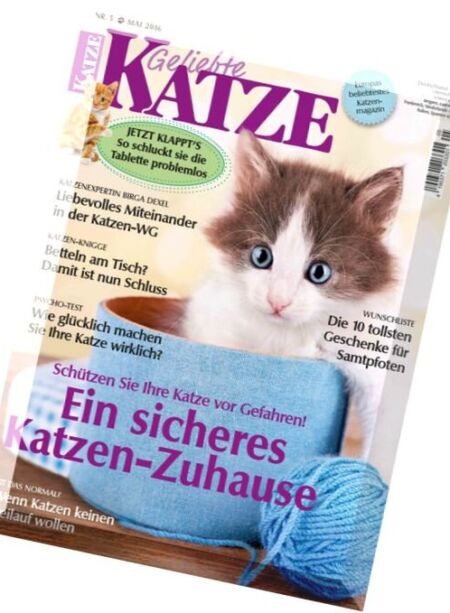 Geliebte Katze – Mai 2016 Cover