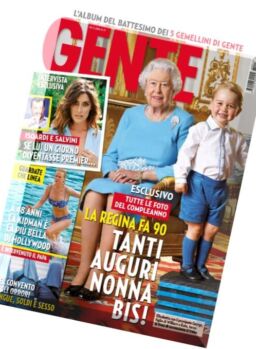 Gente Italia – 3 Maggio 2016
