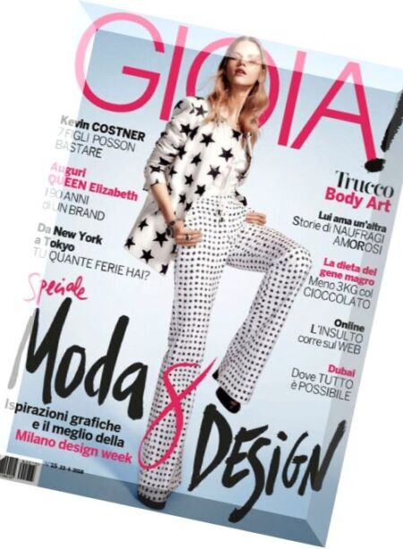 Gioia! – 23 Aprile 2016 Cover