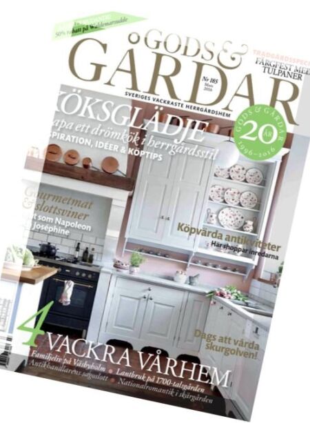 Gods & Gardar – Mars 2016 Cover