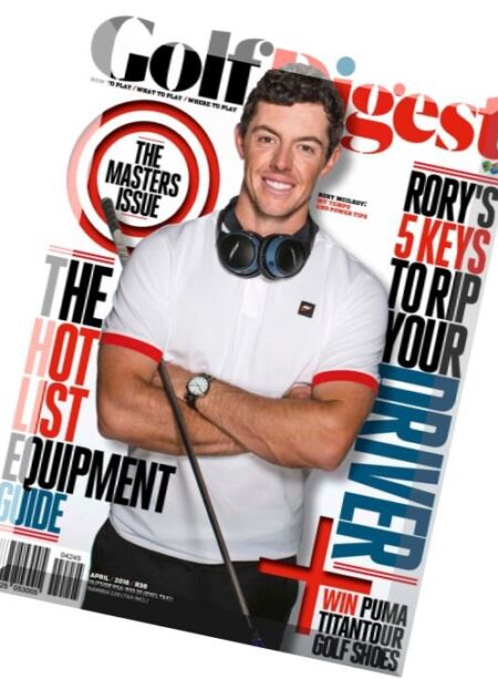 Golf Digest South Africa – April 2016 Cover