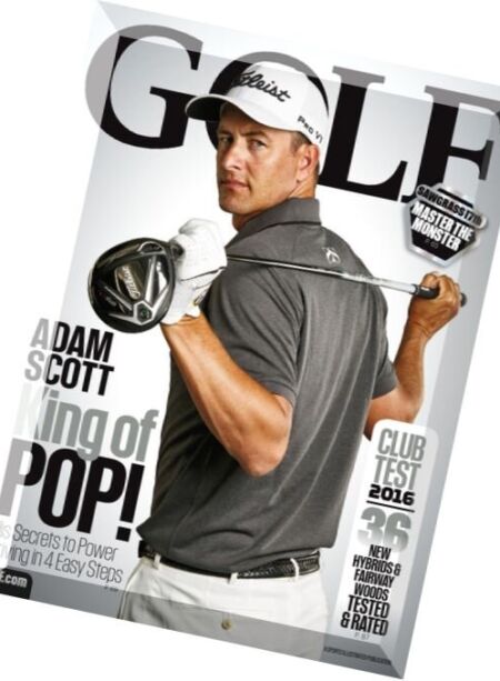 Golf Magazine – May 2016 Cover