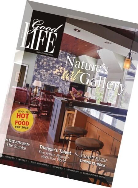 GoodLife Georgian Bay – Spring 2016 Cover