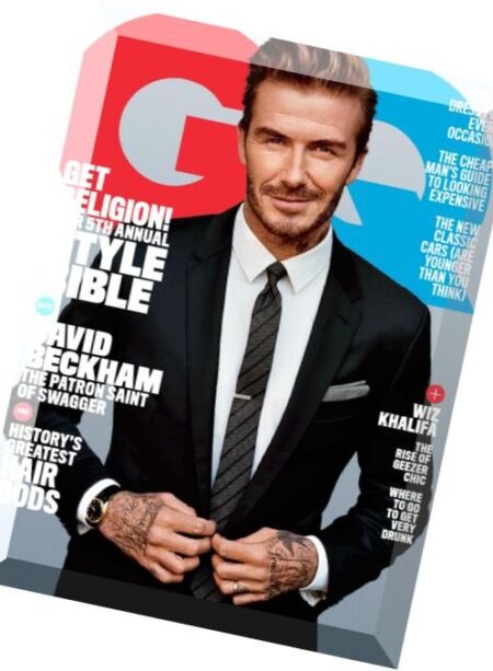 GQ USA – April 2016 Cover