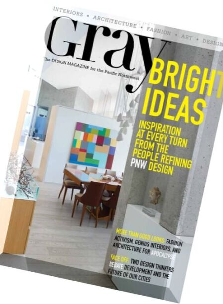 GRAY Magazine – April-May 2016 Cover