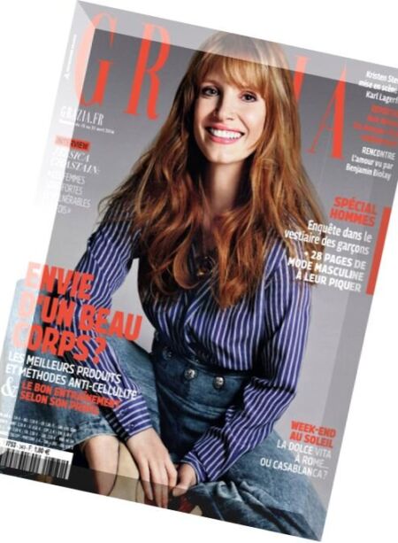 Grazia France – 15 au 21 Avril 2016 Cover