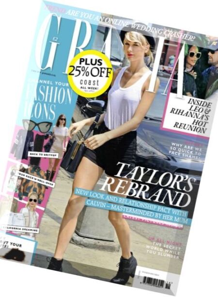 Grazia UK – 2 May 2016 Cover