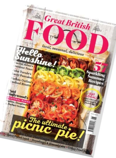 Great British Food – June 2016 Cover