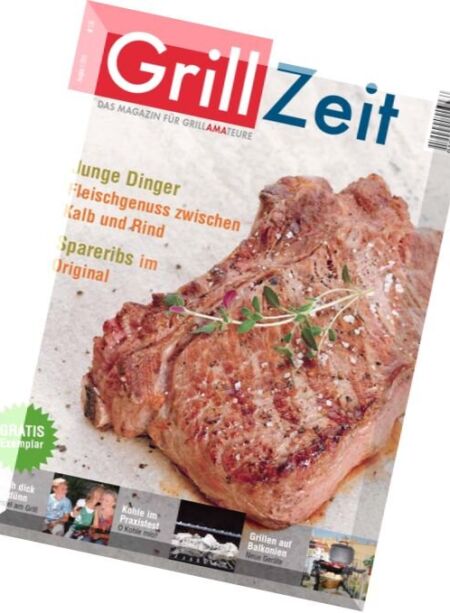 Grillzeit Magazin – N 1, 2011 Cover