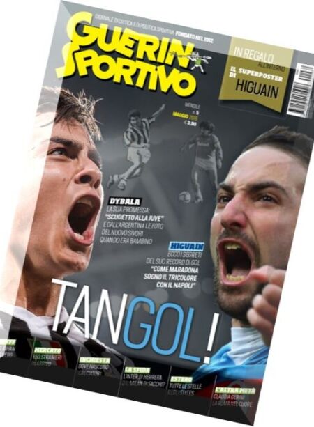 Guerin Sportivo – Maggio 2016 Cover