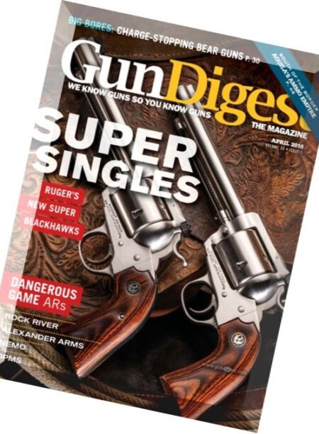 Gun Digest – April 2016 Cover