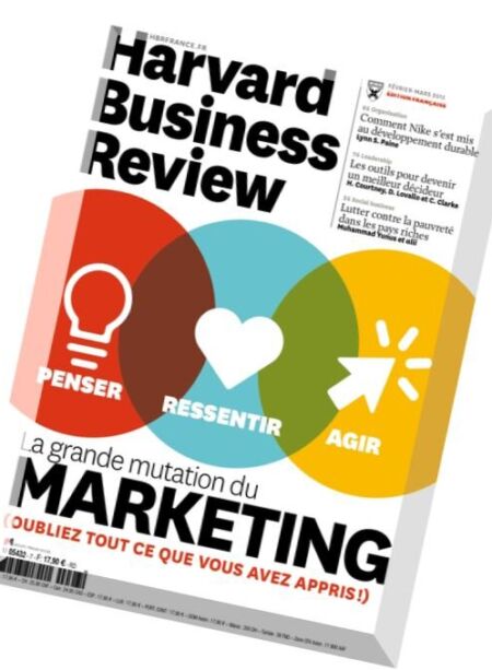 Harvard Business Review – Fevrier-Mars 2015 Cover