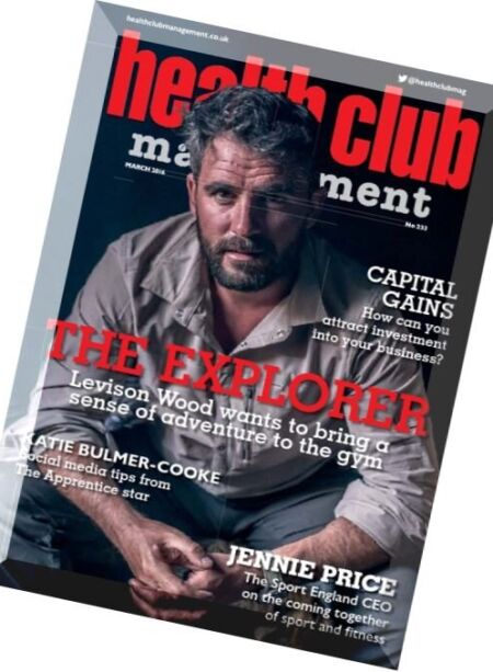 Health Club Management – March 2016 Cover